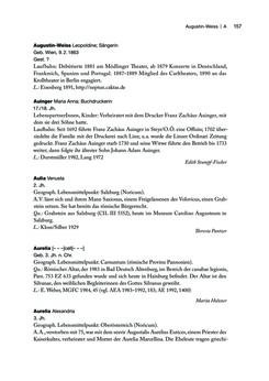Image of the Page - 157 - in biografiA. - Lexikon österreichischer Frauen, Volume 1, A – H