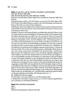 Bild der Seite - 182 - in biografiA. - Lexikon österreichischer Frauen, Band 1, A – H