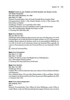 Image of the Page - 215 - in biografiA. - Lexikon österreichischer Frauen, Volume 1, A – H