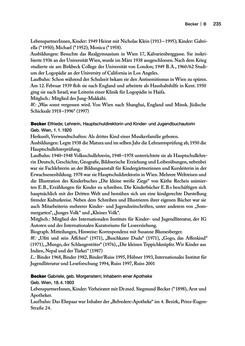 Bild der Seite - 235 - in biografiA. - Lexikon österreichischer Frauen, Band 1, A – H