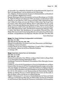 Bild der Seite - 263 - in biografiA. - Lexikon österreichischer Frauen, Band 1, A – H