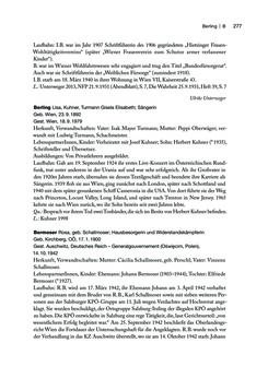 Bild der Seite - 277 - in biografiA. - Lexikon österreichischer Frauen, Band 1, A – H