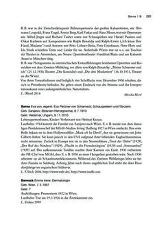 Image of the Page - 281 - in biografiA. - Lexikon österreichischer Frauen, Volume 1, A – H