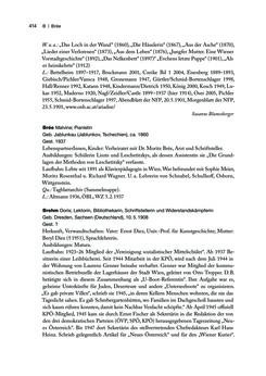 Image of the Page - 414 - in biografiA. - Lexikon österreichischer Frauen, Volume 1, A – H