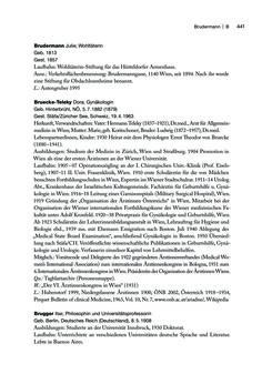 Bild der Seite - 441 - in biografiA. - Lexikon österreichischer Frauen, Band 1, A – H