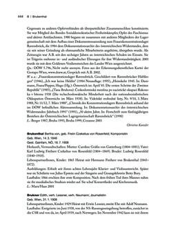 Image of the Page - 444 - in biografiA. - Lexikon österreichischer Frauen, Volume 1, A – H