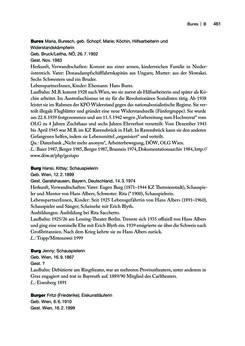 Bild der Seite - 461 - in biografiA. - Lexikon österreichischer Frauen, Band 1, A – H