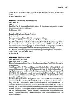 Image of the Page - 467 - in biografiA. - Lexikon österreichischer Frauen, Volume 1, A – H