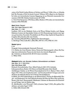 Image of the Page - 498 - in biografiA. - Lexikon österreichischer Frauen, Volume 1, A – H