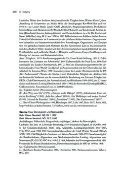 Image of the Page - 540 - in biografiA. - Lexikon österreichischer Frauen, Volume 1, A – H