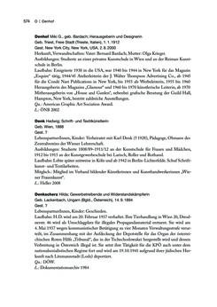 Bild der Seite - 574 - in biografiA. - Lexikon österreichischer Frauen, Band 1, A – H