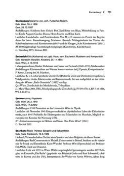 Bild der Seite - 751 - in biografiA. - Lexikon österreichischer Frauen, Band 1, A – H