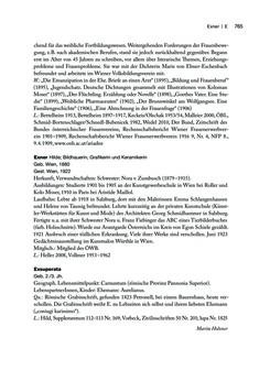 Bild der Seite - 765 - in biografiA. - Lexikon österreichischer Frauen, Band 1, A – H