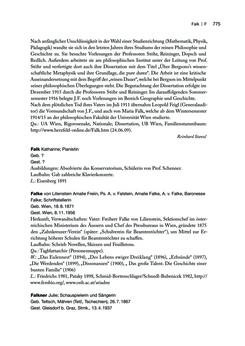 Bild der Seite - 775 - in biografiA. - Lexikon österreichischer Frauen, Band 1, A – H