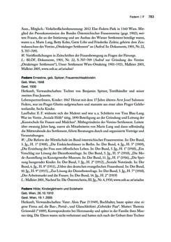 Bild der Seite - 783 - in biografiA. - Lexikon österreichischer Frauen, Band 1, A – H