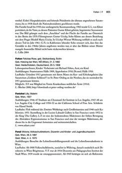 Bild der Seite - 805 - in biografiA. - Lexikon österreichischer Frauen, Band 1, A – H