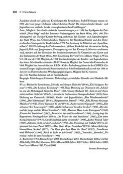 Bild der Seite - 808 - in biografiA. - Lexikon österreichischer Frauen, Band 1, A – H