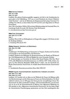 Bild der Seite - 813 - in biografiA. - Lexikon österreichischer Frauen, Band 1, A – H