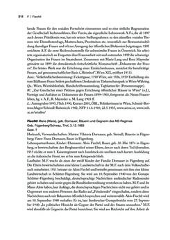 Bild der Seite - 814 - in biografiA. - Lexikon österreichischer Frauen, Band 1, A – H