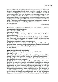 Image of the Page - 881 - in biografiA. - Lexikon österreichischer Frauen, Volume 1, A – H