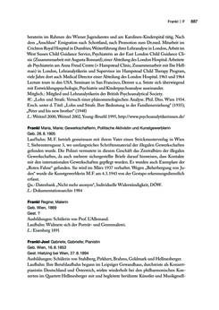 Image of the Page - 887 - in biografiA. - Lexikon österreichischer Frauen, Volume 1, A – H