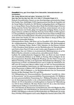 Image of the Page - 910 - in biografiA. - Lexikon österreichischer Frauen, Volume 1, A – H