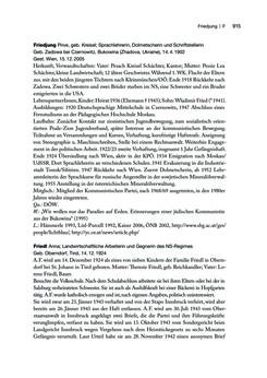 Image of the Page - 915 - in biografiA. - Lexikon österreichischer Frauen, Volume 1, A – H