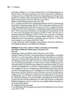 Image of the Page - 920 - in biografiA. - Lexikon österreichischer Frauen, Volume 1, A – H