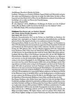 Image of the Page - 924 - in biografiA. - Lexikon österreichischer Frauen, Volume 1, A – H