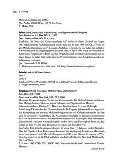 Image of the Page - 926 - in biografiA. - Lexikon österreichischer Frauen, Volume 1, A – H