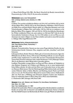 Image of the Page - 1040 - in biografiA. - Lexikon österreichischer Frauen, Volume 1, A – H