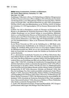 Bild der Seite - 1054 - in biografiA. - Lexikon österreichischer Frauen, Band 1, A – H