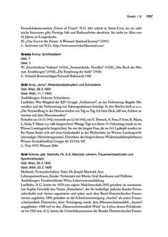 Bild der Seite - 1067 - in biografiA. - Lexikon österreichischer Frauen, Band 1, A – H