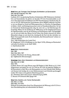 Bild der Seite - 1074 - in biografiA. - Lexikon österreichischer Frauen, Band 1, A – H