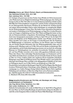Bild der Seite - 1085 - in biografiA. - Lexikon österreichischer Frauen, Band 1, A – H