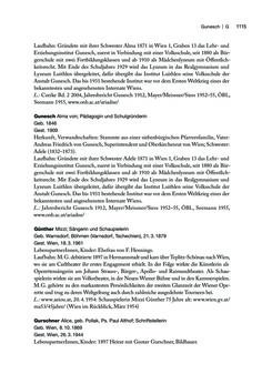 Bild der Seite - 1115 - in biografiA. - Lexikon österreichischer Frauen, Band 1, A – H