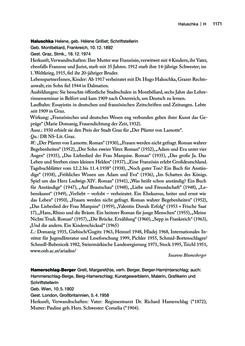 Image of the Page - 1171 - in biografiA. - Lexikon österreichischer Frauen, Volume 1, A – H