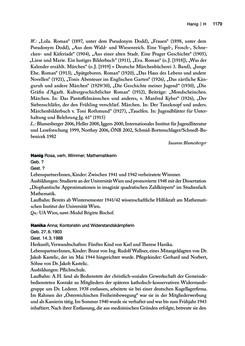 Image of the Page - 1179 - in biografiA. - Lexikon österreichischer Frauen, Volume 1, A – H