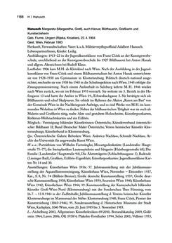Image of the Page - 1188 - in biografiA. - Lexikon österreichischer Frauen, Volume 1, A – H