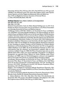 Image of the Page - 1195 - in biografiA. - Lexikon österreichischer Frauen, Volume 1, A – H