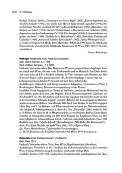 Image of the Page - 1212 - in biografiA. - Lexikon österreichischer Frauen, Volume 1, A – H