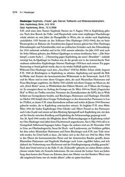 Image of the Page - 1214 - in biografiA. - Lexikon österreichischer Frauen, Volume 1, A – H