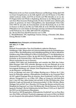 Image of the Page - 1215 - in biografiA. - Lexikon österreichischer Frauen, Volume 1, A – H