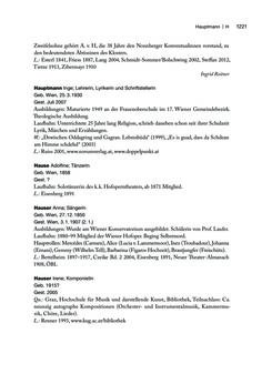 Image of the Page - 1221 - in biografiA. - Lexikon österreichischer Frauen, Volume 1, A – H