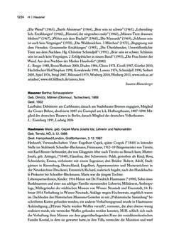 Image of the Page - 1224 - in biografiA. - Lexikon österreichischer Frauen, Volume 1, A – H