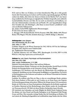 Bild der Seite - 1264 - in biografiA. - Lexikon österreichischer Frauen, Band 1, A – H