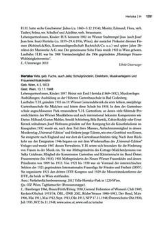 Bild der Seite - 1281 - in biografiA. - Lexikon österreichischer Frauen, Band 1, A – H