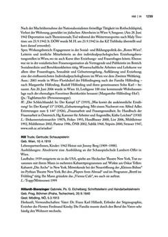 Bild der Seite - 1299 - in biografiA. - Lexikon österreichischer Frauen, Band 1, A – H