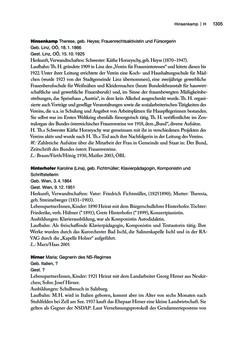 Bild der Seite - 1305 - in biografiA. - Lexikon österreichischer Frauen, Band 1, A – H