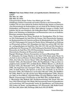 Bild der Seite - 1319 - in biografiA. - Lexikon österreichischer Frauen, Band 1, A – H